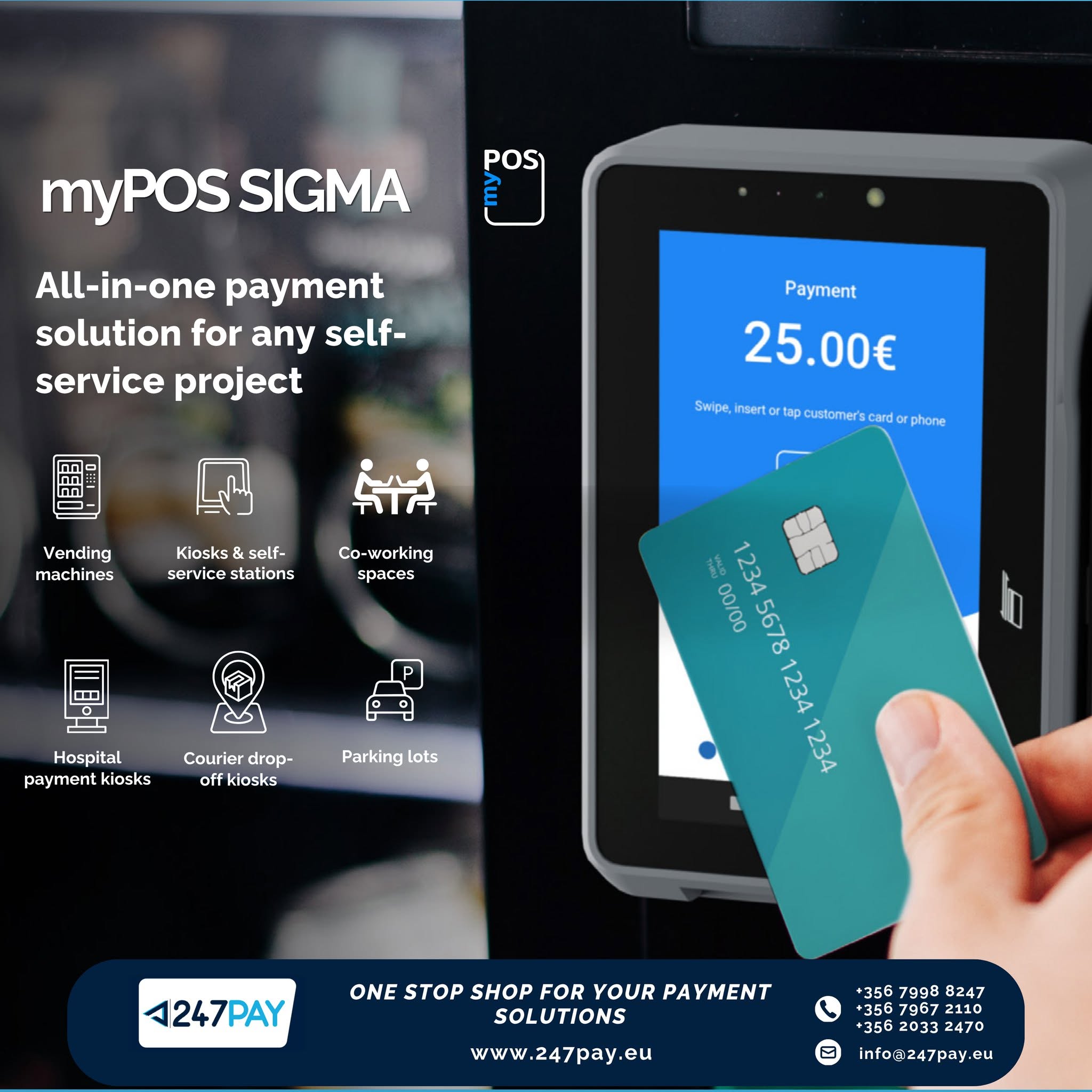 Publication 247Pay — terminal de paiement myPOS Sigma
